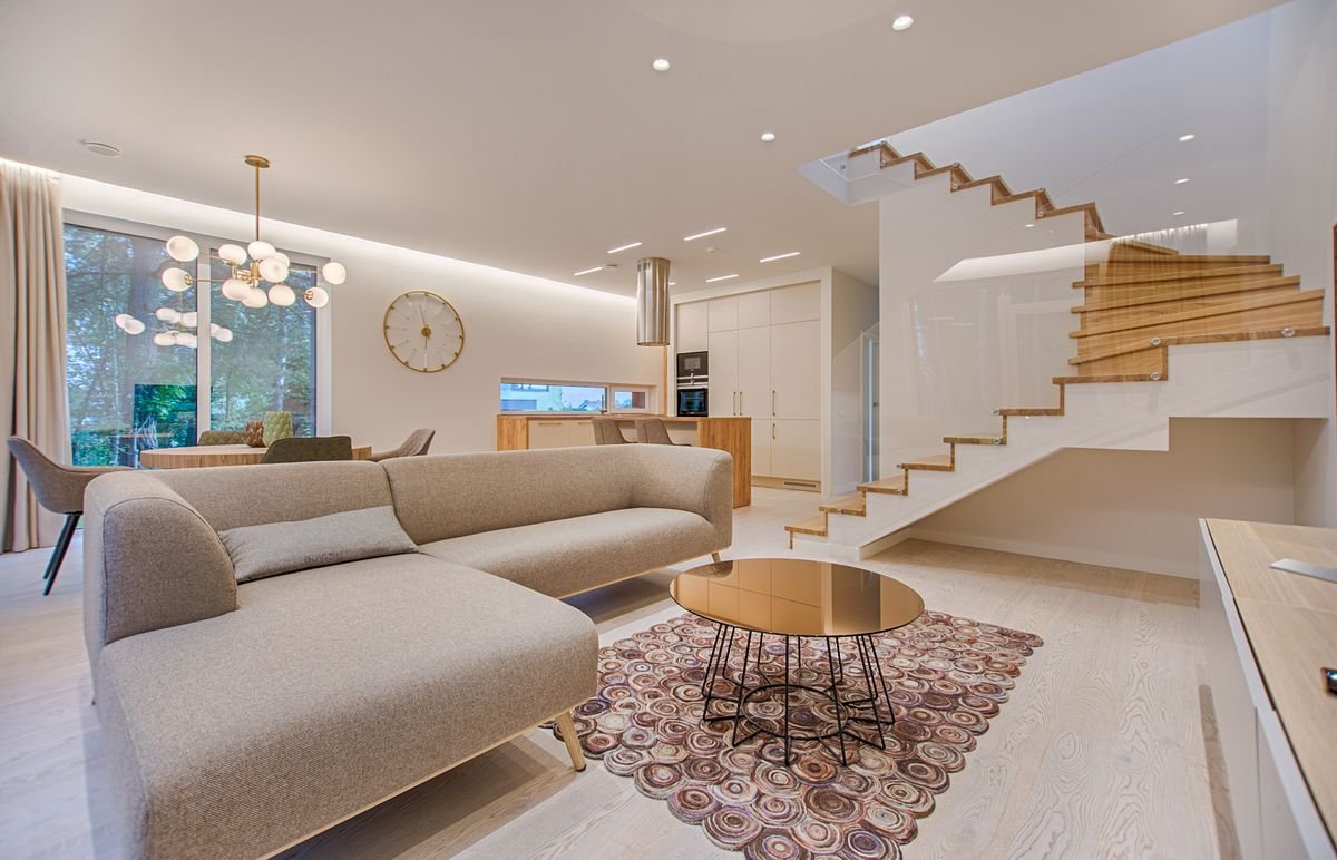 Veneer used in a luxury interior